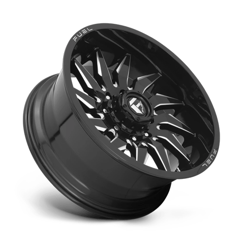 Fuel Off-Road D744 20X9 Gloss Black Milled 5x127 +1mm
