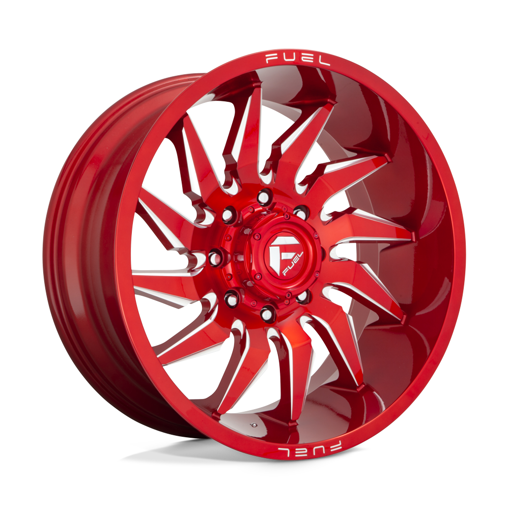 Fuel Off-Road D745 22X10 Candy Red Milled 6x135 -18mm
