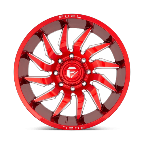 Fuel Off-Road D745 22X10 Candy Red Milled 6x135 -18mm