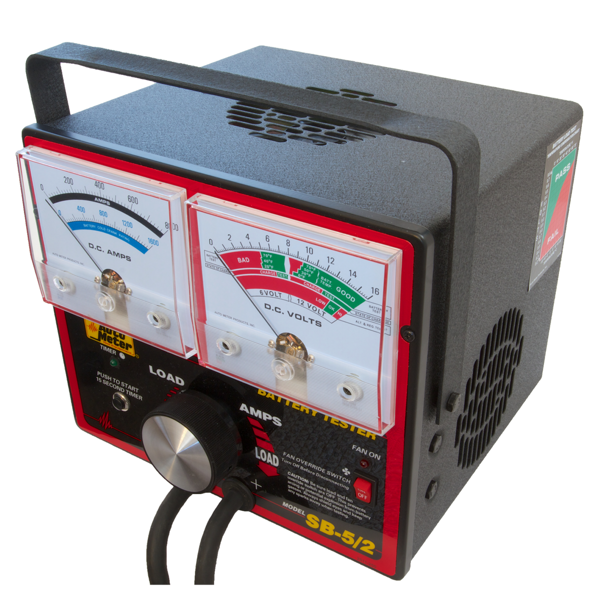 Autometer Battery Tester 800 AMP w/ Unloader - SB-5/2