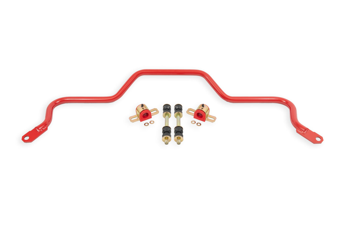 BMR 82-02 3rd Gen F-Body Rear Hollow 25mm Sway Bar Kit w/ Bushings - Red - SB003R