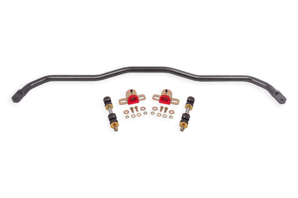 BMR 67-69 1st Gen F-Body Front Hollow 1.25in Sway Bar Kit w/ Bushings - Black Hammertone - SB004H