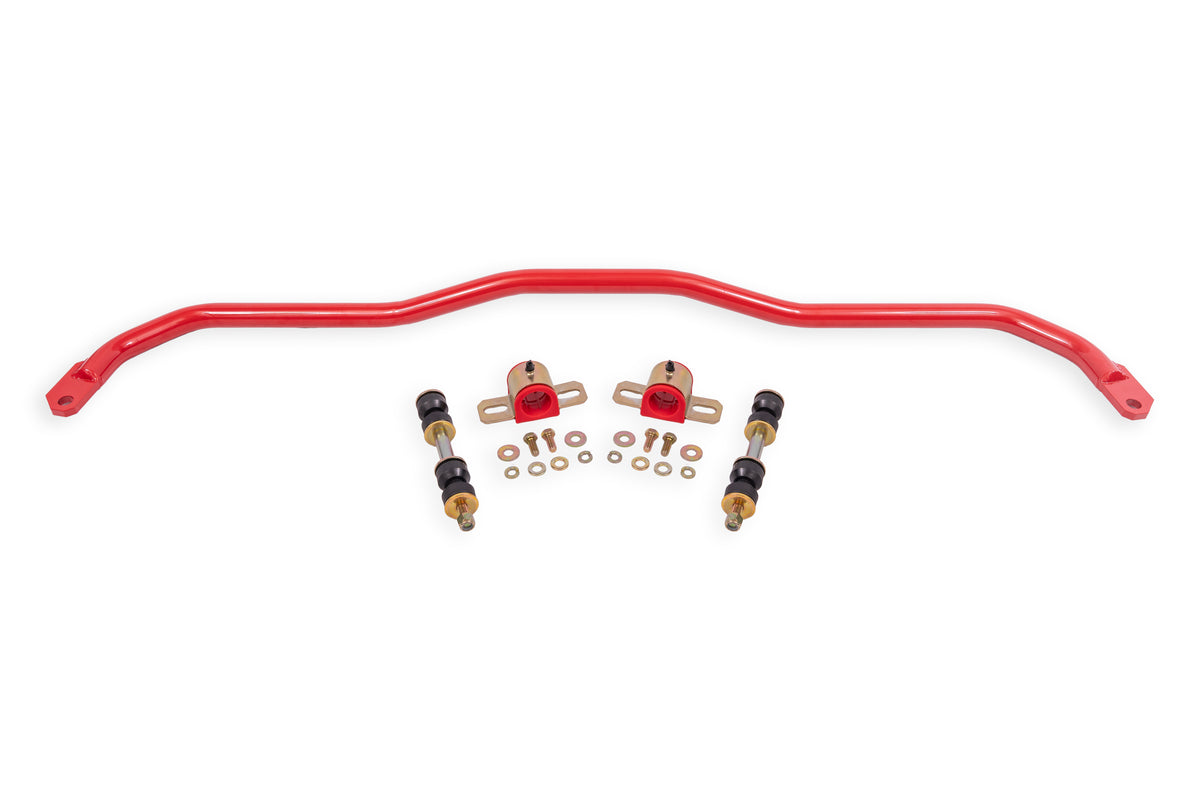 BMR 67-69 1st Gen F-Body Front Hollow 1.25in Sway Bar Kit w/ Bushings - Red - SB004R