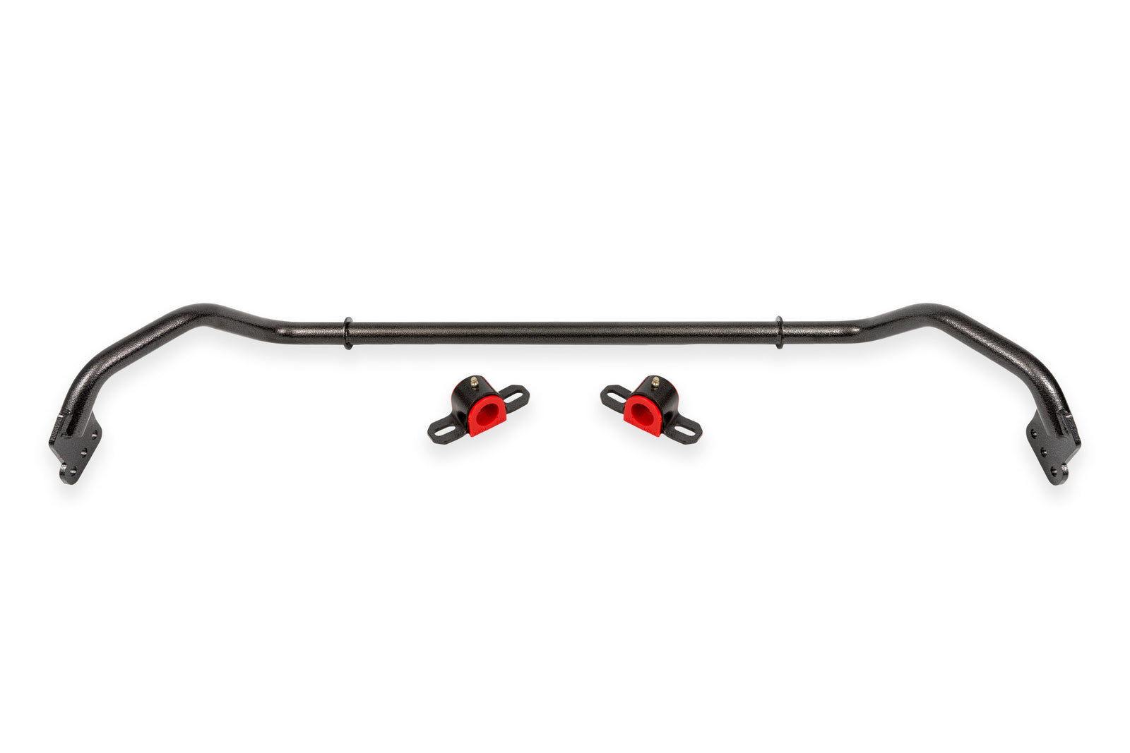 BMR 10-12 5th Gen Camaro Front Hollow 29mm Adj. Sway Bar Kit w/ Bushings - Black Hammertone - SB016H