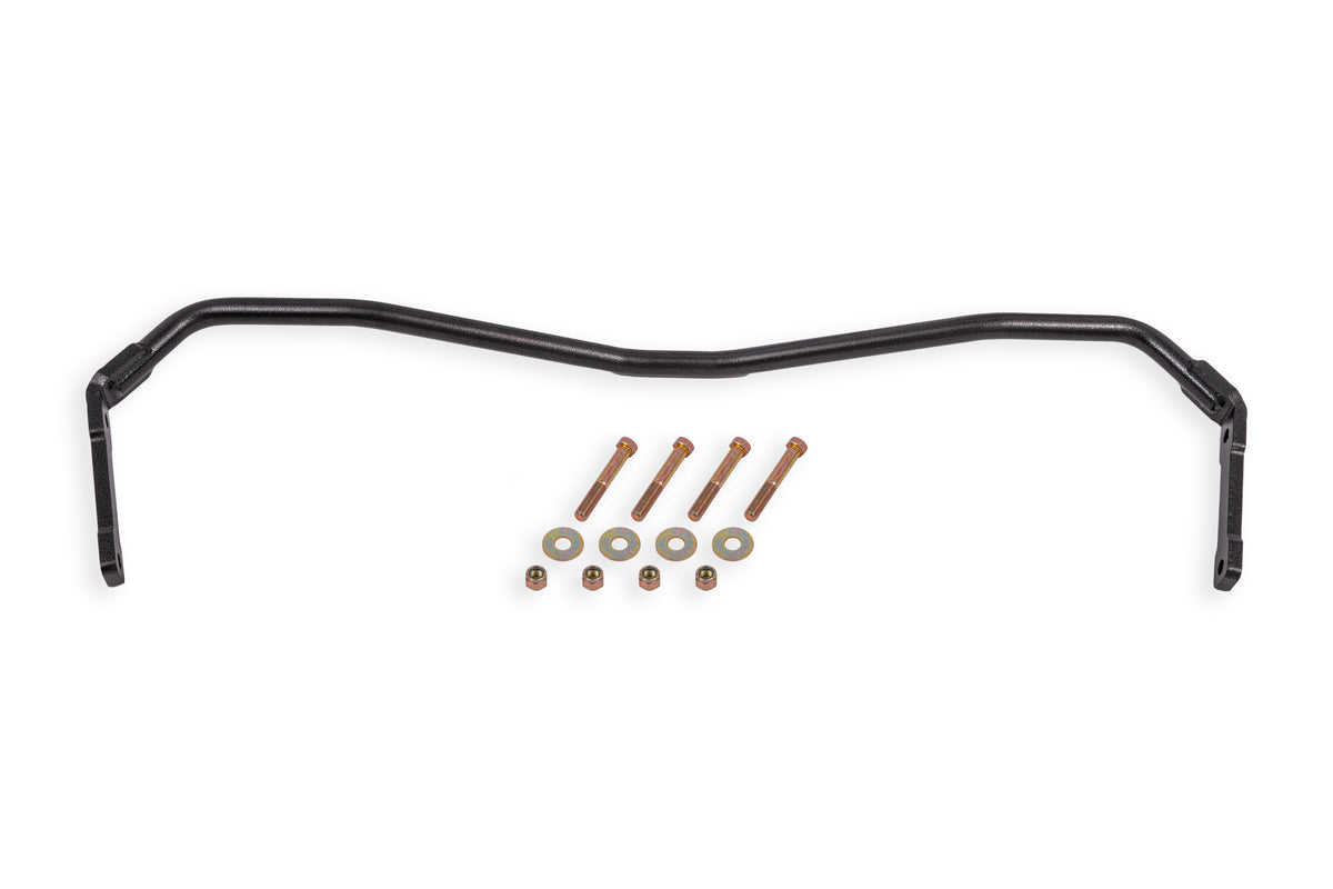 BMR 78-87 G-Body Rear Solid 1.0in Sway Bar Kit - Black Hammertone - SB021H