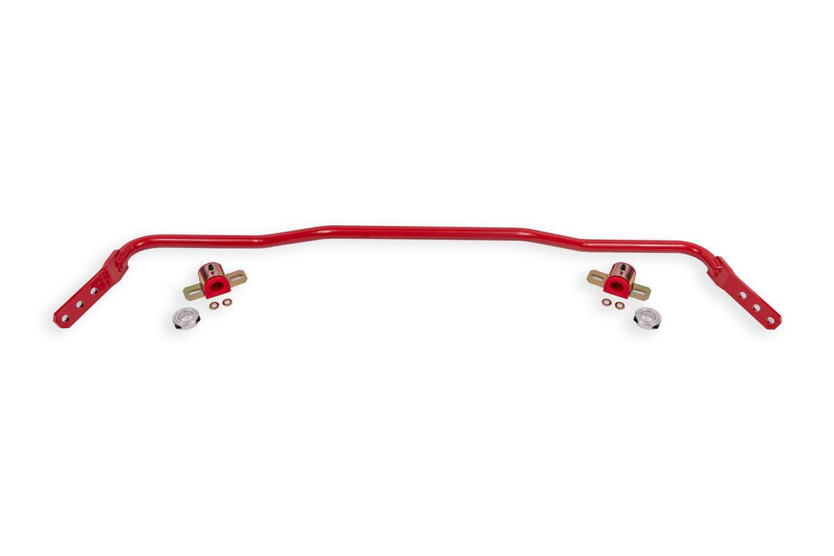 BMR 15-23 S550 Mustang Rear Hollow 25mm 3-Hole Adj. Sway Bar Kit - Red - SB045R