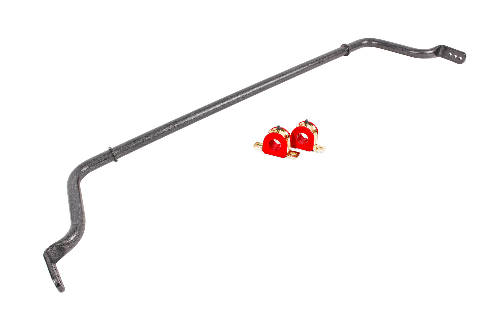 BMR 16-17 6th Gen Camaro Rear Hollow 32mm Adj. Sway Bar Kit - Black Hammertone - SB054H