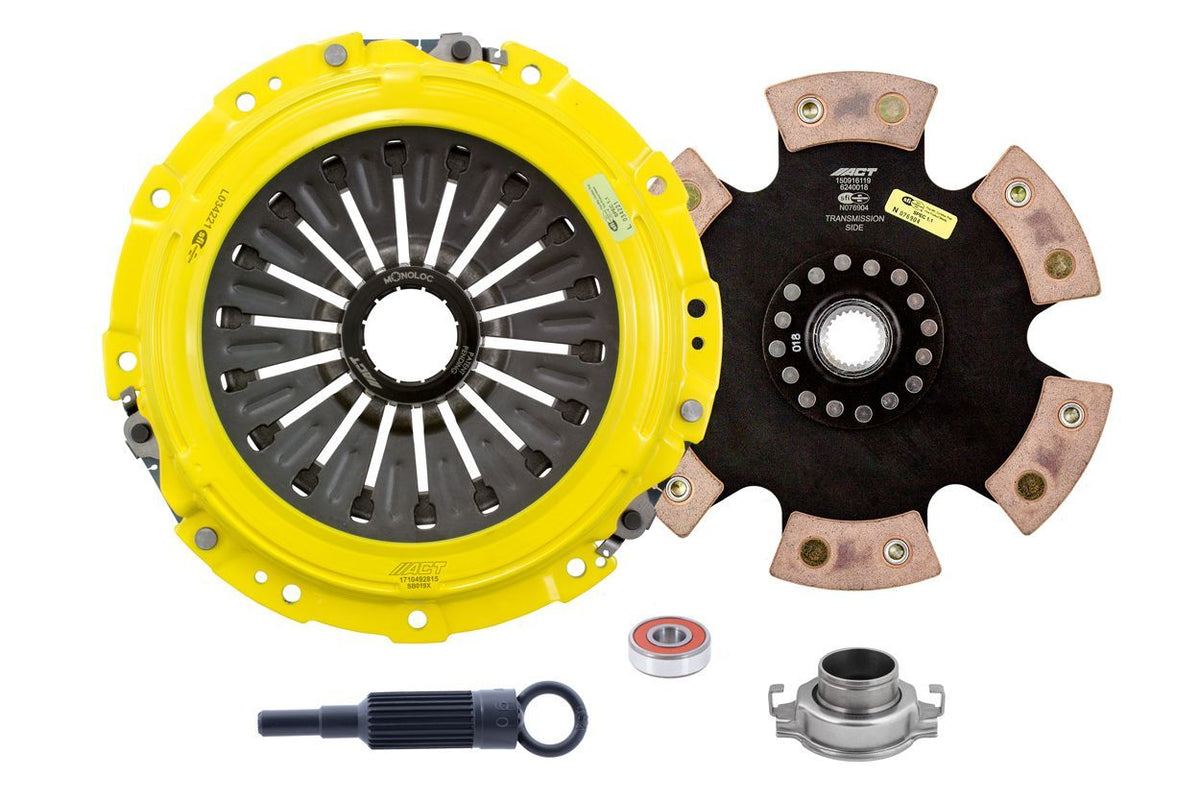 ACT 2006 Subaru Impreza XT-M/Race Rigid 6 Pad Clutch Kit - SB10-XTR6