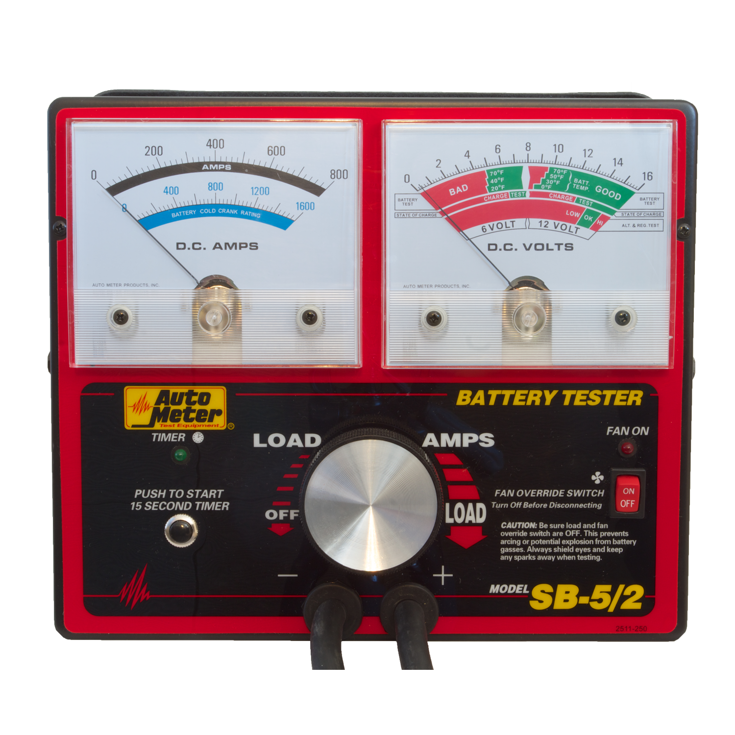 Autometer Battery Tester 800 AMP w/ Unloader - SB-5/2