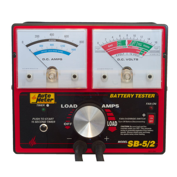Autometer Battery Tester 800 AMP w/ Unloader - SB-5/2