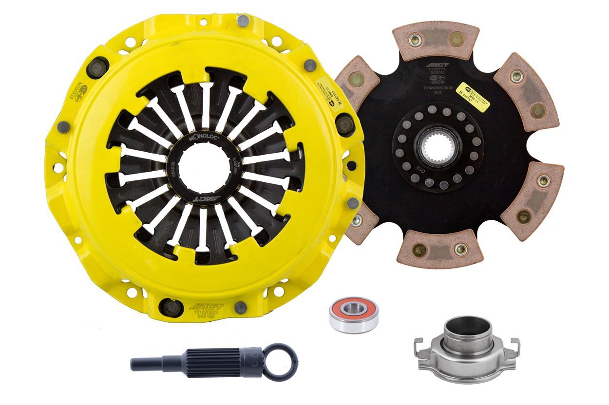 ACT 2002 Subaru Impreza XT-M/Race Rigid 6 Pad Clutch Kit - SB9-XTR6