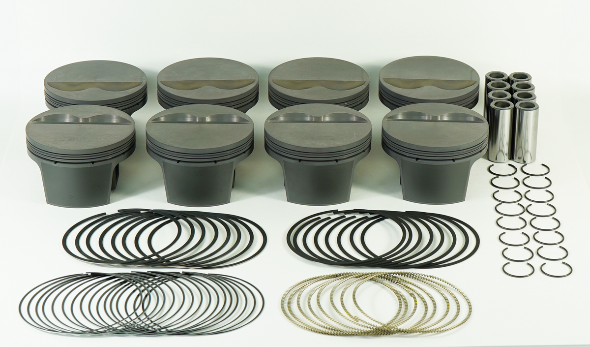 Mahle MS Piston & Cylinder Set 78-89 Porsche 930 Turbo 3.3L/3.6L 98mm Bore 74.4mm Stroke - Set of 6 - PS98-009 — Mahle Motorsport (family-generic image)