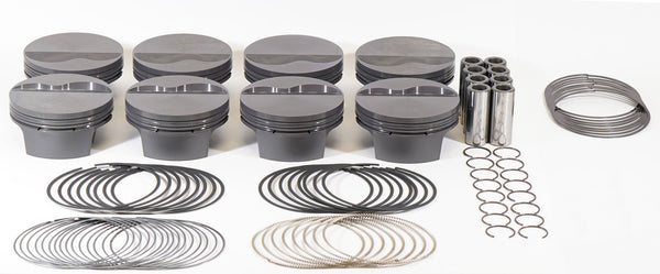 Mahle MS Piston Set SBF 348ci 4.040in Bore 3.4in Stroke 5.4in Rod .927 Pin -6cc 10.0 CR Set of 8 - 930244740