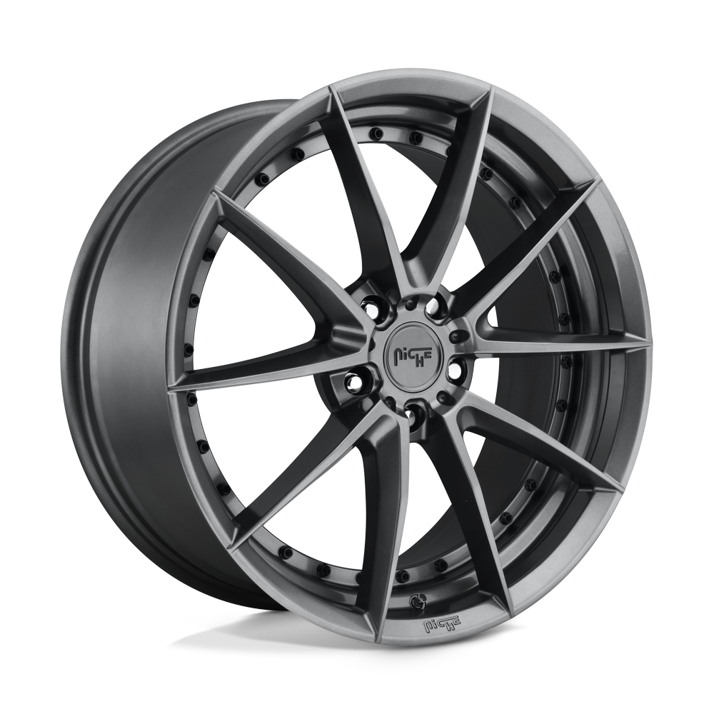 Niche 1PC M197 Sector 19X8.5 5X114.3 +35MM Gloss Anthracite