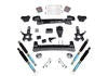 Superlift 99-06 Chevy Silv/GMC Sierra 1500 4WD 6in Lift Kit - Knuckle Kit w/ Bilstein Shocks - K121B - front view