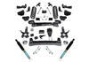 Superlift 00-06 Chevy Tahoe/GMC Yukon 4WD 6in Lift Kit - Knuckle Kit w/ Bilstein Shocks - K123B - front view