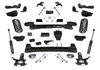 Superlift 00-06 Chevy Tahoe/GMC Yukon 4WD 6in Lift Kit - Knuckle Kit w/ Superlift Shocks - K123 - front view