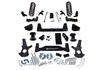 Superlift 15-18 Chevy Tahoe/GMC Yukon 1500 4WD 6.5in Lift Kit w/ OE Cast Steel Control Arms - K139 - front view