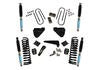 Superlift 13-18 Dodge Ram 3500 4WD 4in Lift Kit w/ Bilstein Shocks - K146B - front view