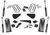 Superlift 13-18 Dodge Ram 3500 4WD 4in Lift Kit w/ Superlift Shocks - K146 - front view
