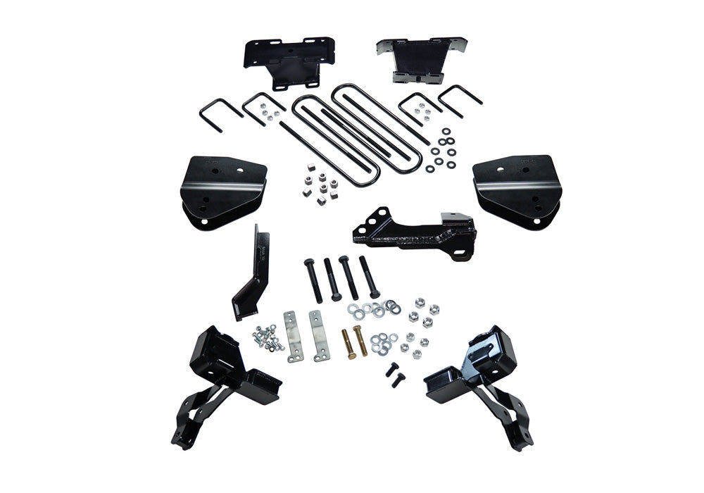 Superlift 17-19 Ford F-250/F-350 SuperDuty 4WD (Gas/Diesel) 4in Spacer Lift Kit - K163 - front view