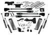 Superlift 05-07 Ford F-250/F-350 SuperDuty 4WD 6in Lift Kit w/ 4-Link Conversion & Superlift Shocks - K231 - front view