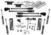 Superlift 08-10 Ford F-250/F-350 SuperDuty 4WD 4in Lift Kit w/ 4-Link Conversion & Superlift Shocks - K233 - front view