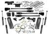 Superlift 08-10 Ford F-250/F-350 SuperDuty 4WD 6in Lift Kit w/ 4-Link Conversion & Superlift Shocks - K234 - front view