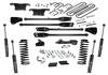 Superlift 11-16 Ford F-250/F-350 SuperDuty 4WD 4in Lift Kit w/ 4-Link Conversion & Superlift Shocks - K236 - front view