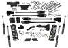 Superlift 11-16 Ford F-250/F-350 SuperDuty 4WD 6in Lift Kit w/ 4-Link Conversion & Superlift Shocks - K237 - front view