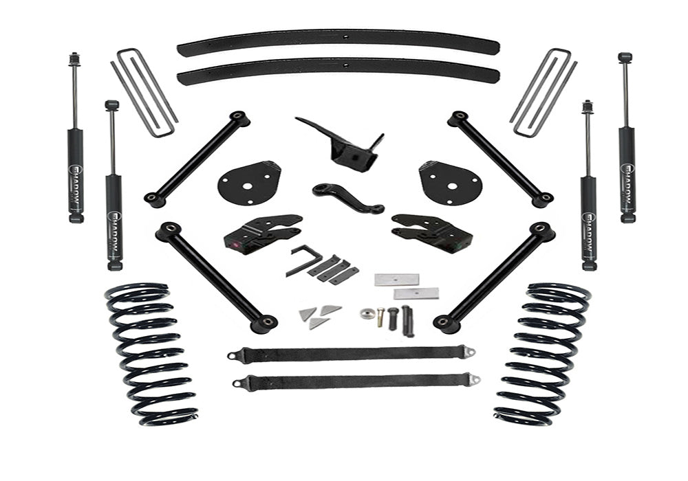 Superlift 00-02 Dodge Ram 2500/3500 4WD 5in Lift Kit w/ Superlift Shocks - K336 - front view