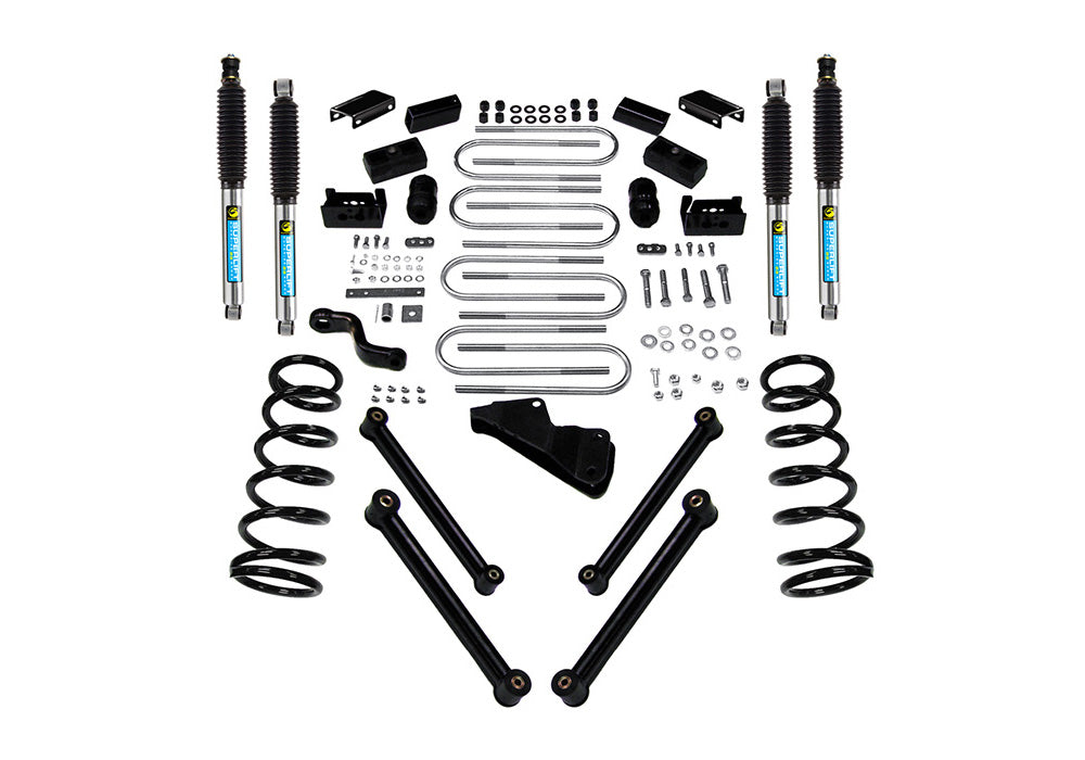 Superlift 03-05 Dodge Ram 2500/3500 4WD 6in Lift Kit w/ Bilstein Shocks - K760B - front view