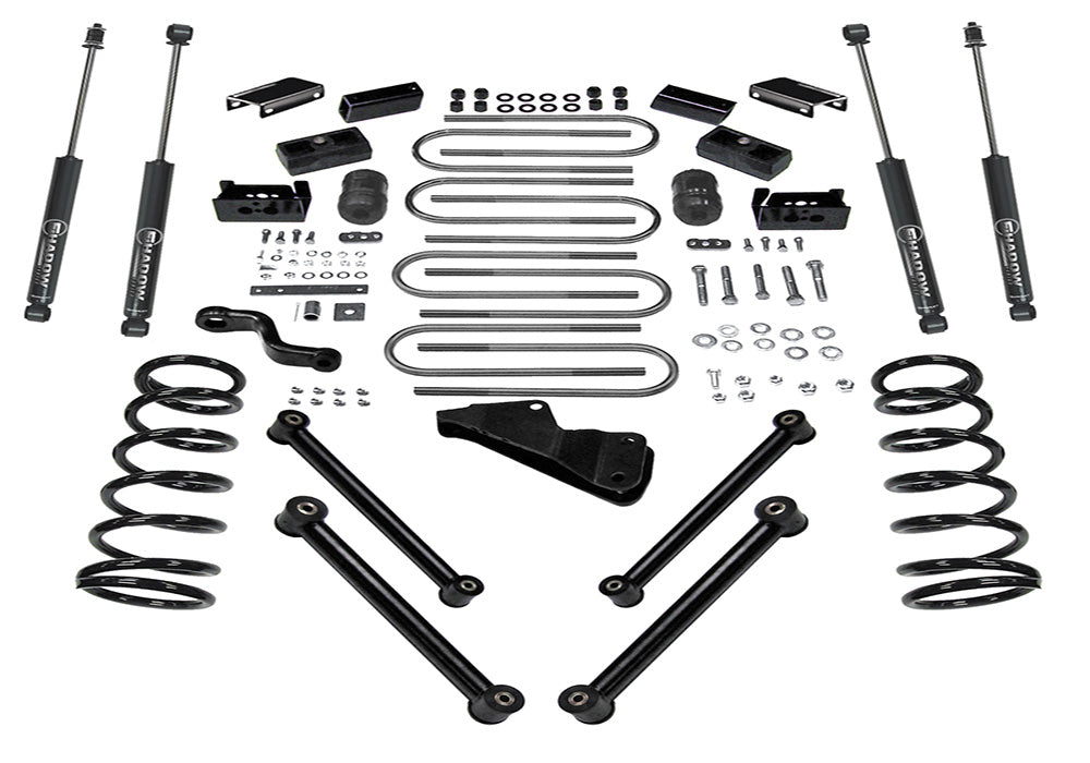 Superlift 03-05 Dodge Ram 2500/3500 4WD 6in Lift Kit w/ Superlift Shocks - K760 - front view