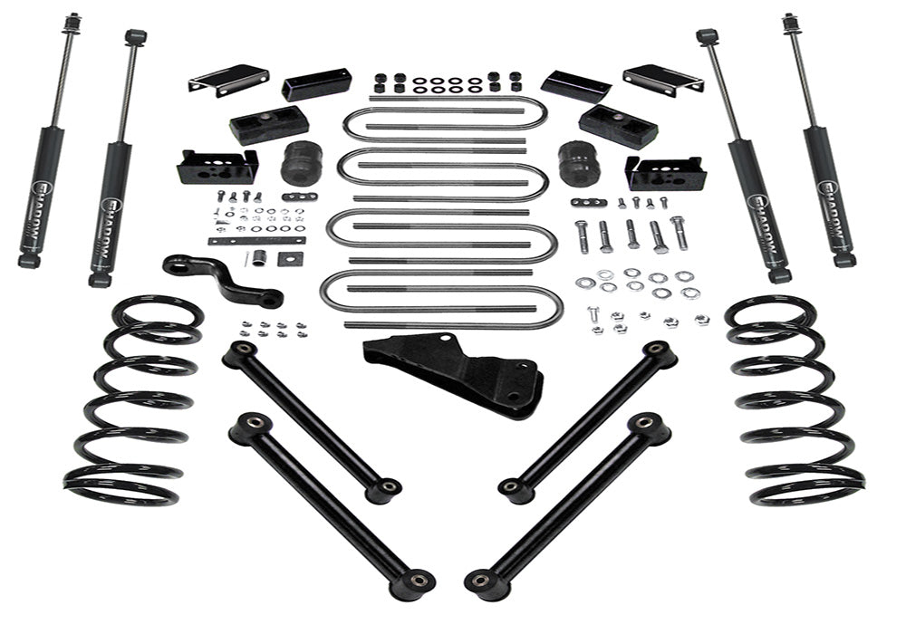 Superlift 06-07 Dodge Ram 2500/3500 4WD 6in Lift Kit w/ Superlift Shocks - K823 - front view