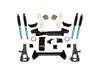 Superlift 01-10 Chevy Silv/GMC Sierra 2500HD/3500 4WD 6in Lift Kit - Knuckle Kit w/ Bilstein Shocks - K860B - front view