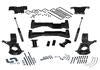 Superlift 07-16 Chevy Silv/GMC Sierra 2WD w/ Cast Steel Control Arms 8in Lift Kit w/ SLF Rear Shocks - K894 - front view