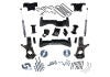 Superlift 07-16 Chevy Silv/GMC Sierra 4WD w/ Cast Steel Control Arms 8in Lift Kit w/ BIL Rear Shocks - K898B - front view