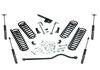 Superlift 07-18 Jeep Wrangler JK 2 Door 4in Lift Kit Standard Kit w/ Superlift Shocks - K905 - front view