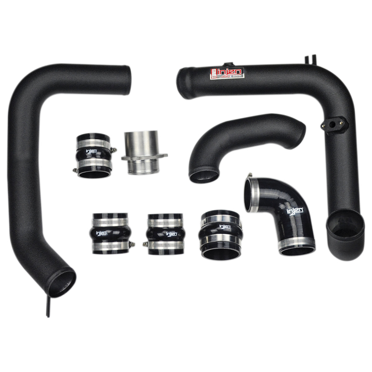 Injen 15-19 Volkswagen GTI (MK7) 2.0L Turbo TSI Aluminum Intercooler Piping Kit - Polished - SES3078ICP