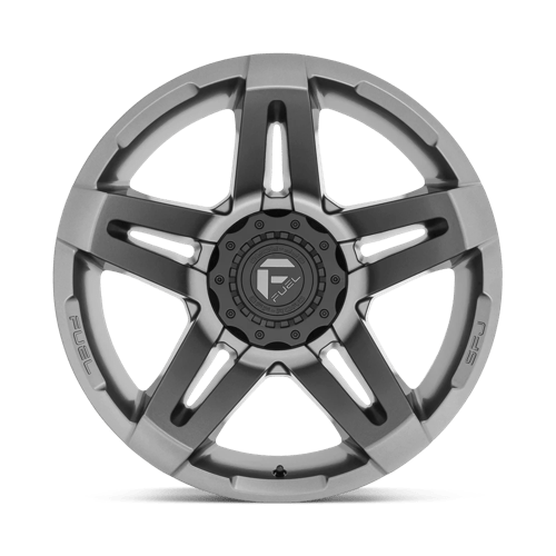 Fuel Off-Road D764 20X9 Matte Gunmetal 5x114.3/5.0 +1mm