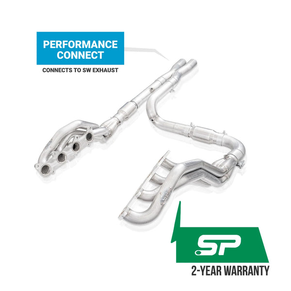 Stainless Works - 2015-2026 F-150 5.0L Stainless Power Header Kit Performance Connect - SFT18HCAT