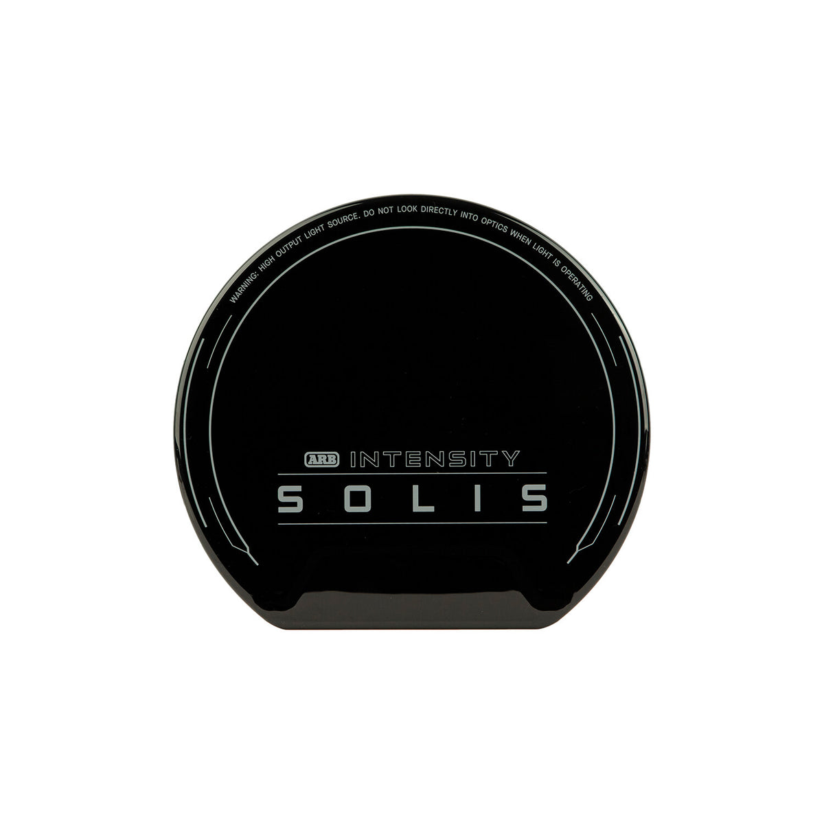 ARB Intensity SOLIS 21 Driving Light Cover - Black Lens - SJB21LENB by ARB - front view