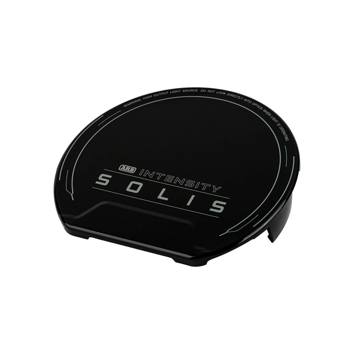 ARB Intensity SOLIS 21 Driving Light Cover - Black Lens - SJB21LENB