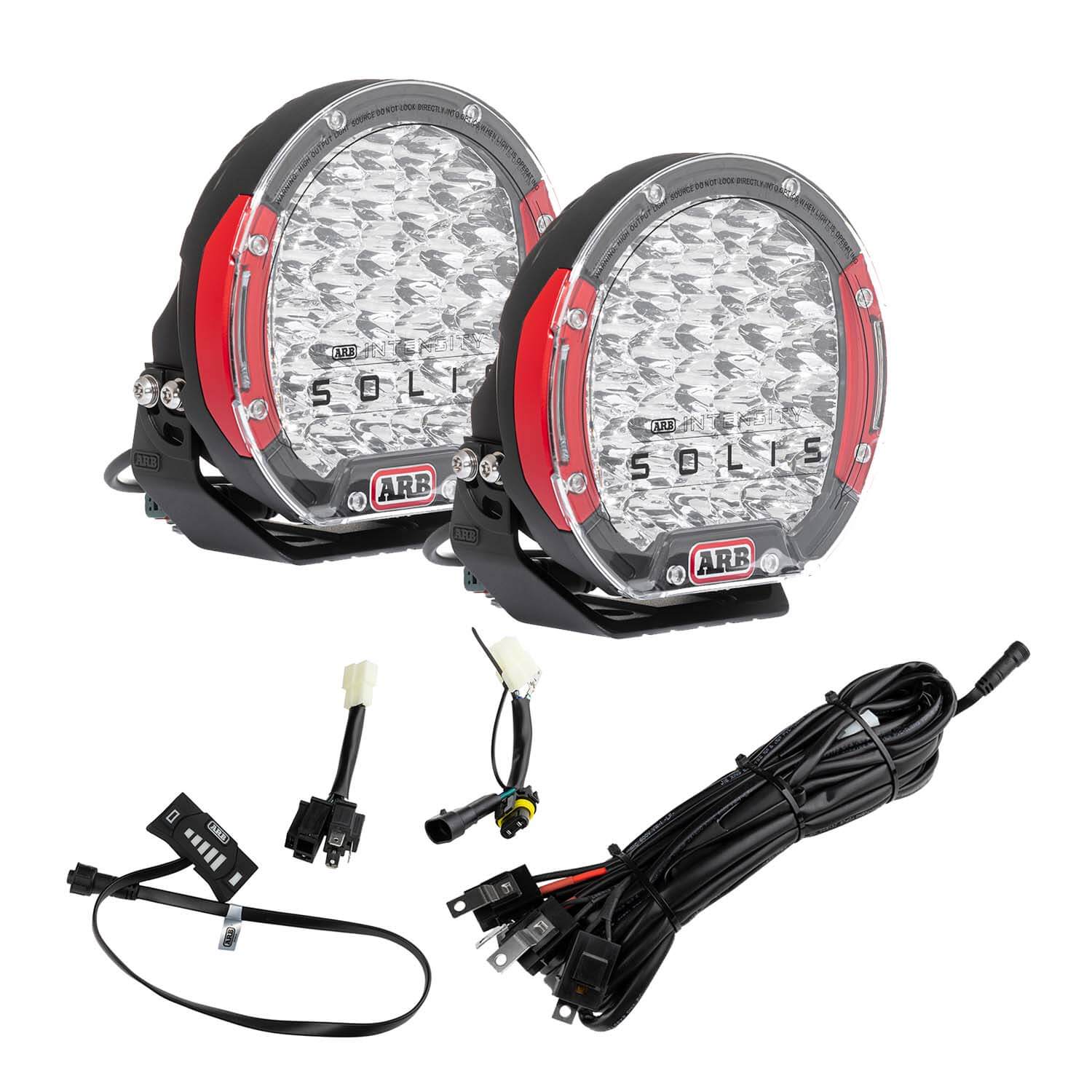 ARB Intensity SOLIS 36 2 Flood Kit With Loom - SJB36FKIT by ARB - front view