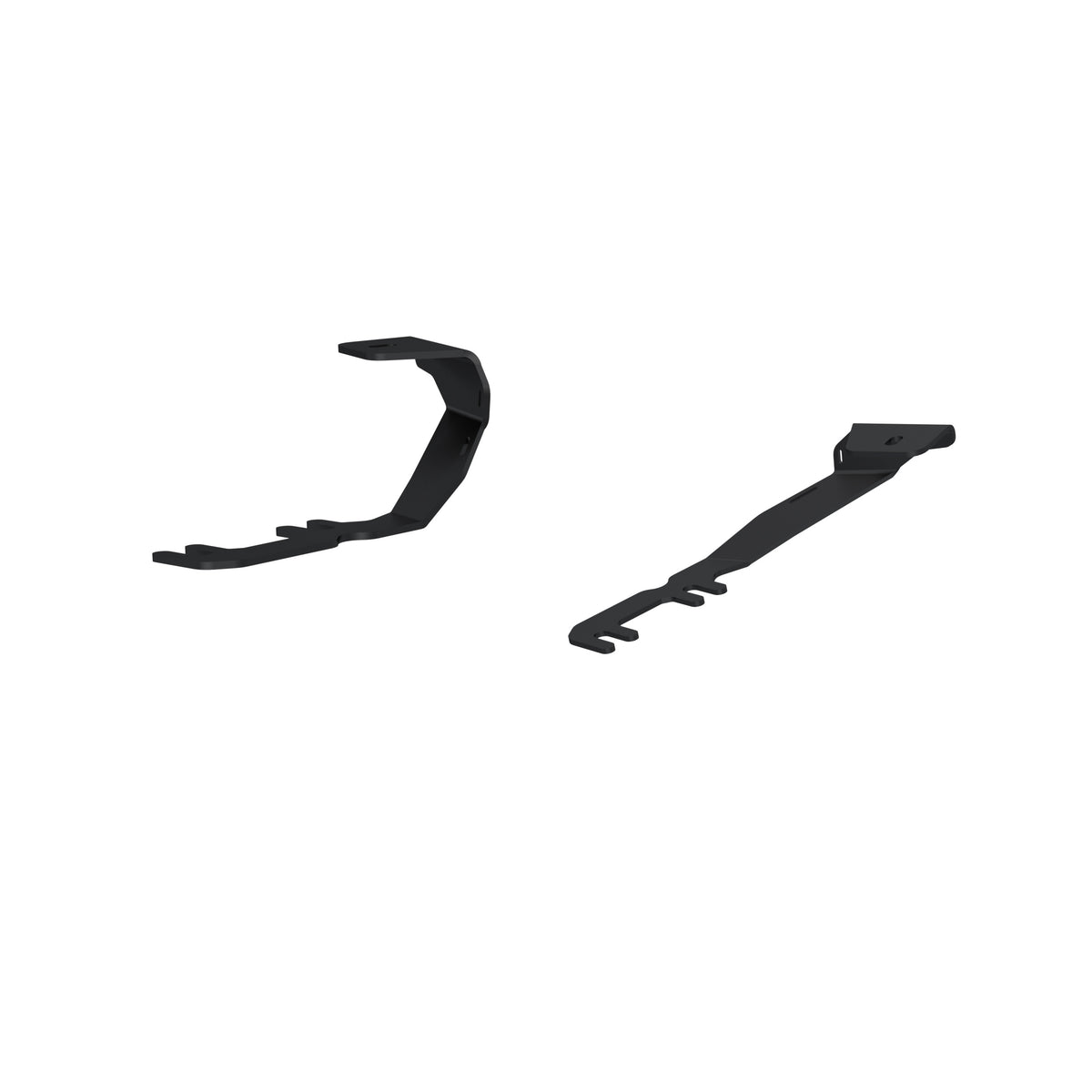 MBRP Black-Coated Ditch Light Brackets Ford Ranger 24-26 - SL5269-12