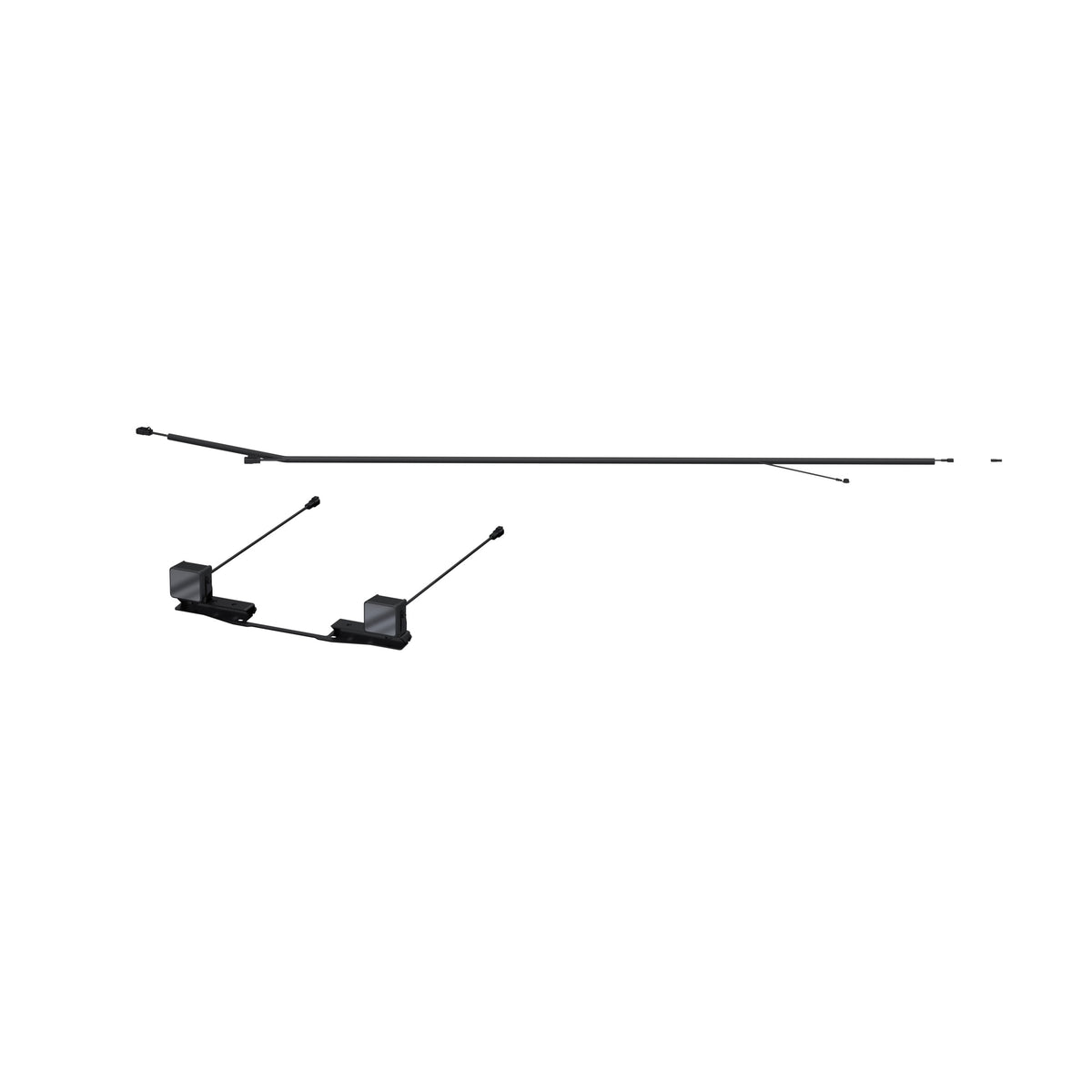 MBRP Bumper Light Kit Amber Flood Beam Ford Ranger Raptor 24-26 Upfitter Switch Models Only - SL5270-01FA