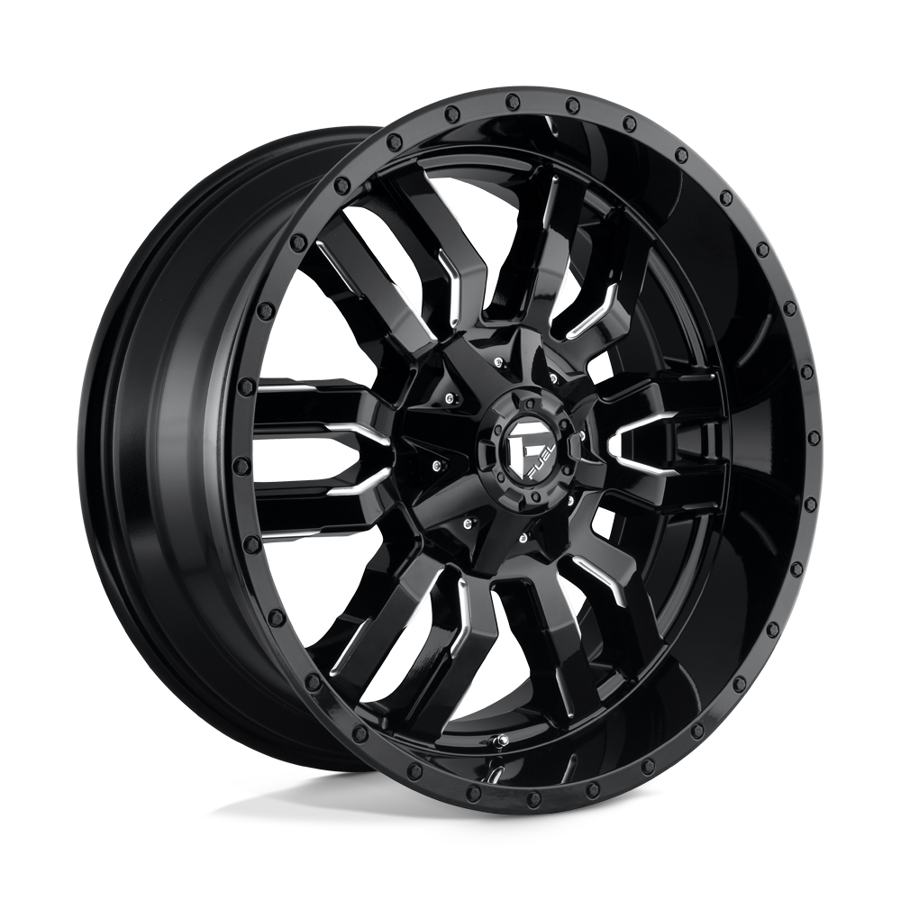 Fuel Off-Road D595 22X10 Gloss Black Milled 8x180 +10mm