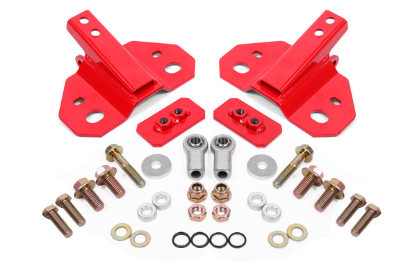 BMR Suspension  24-25 Ford Mustang Rear Steel Shock Mount - Red - SM770R