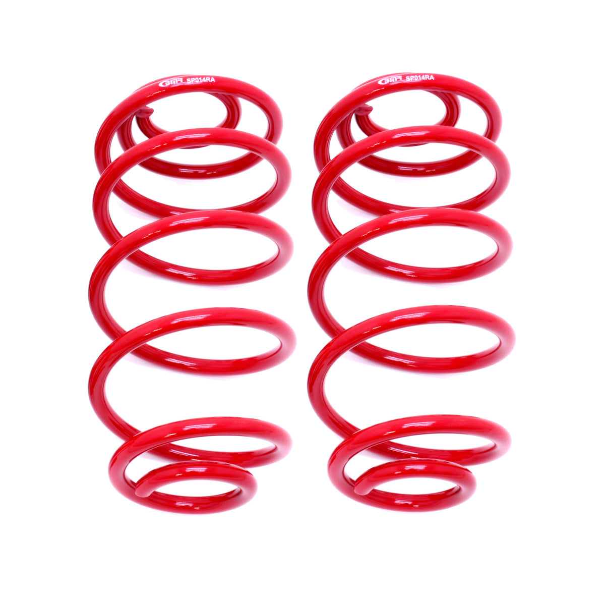 BMR 67-72 A-Body Rear Lowering Springs - Red - SP014R