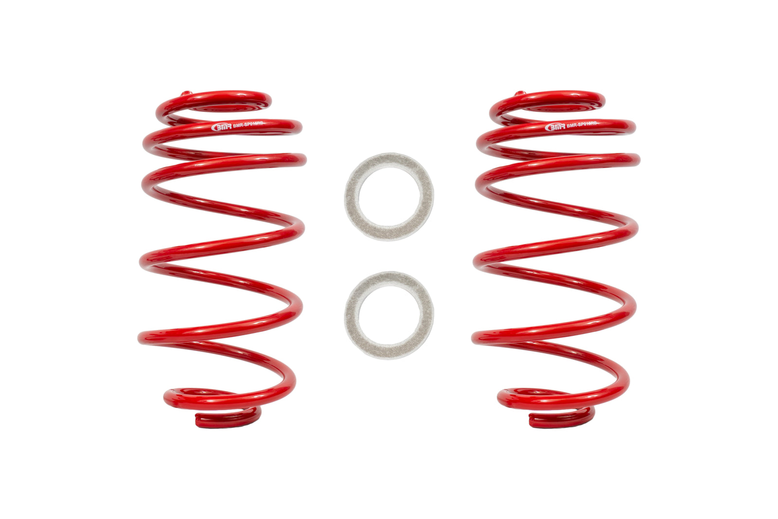 BMR 67-72 A-Body Rear Lowering Springs - Red - SP015R